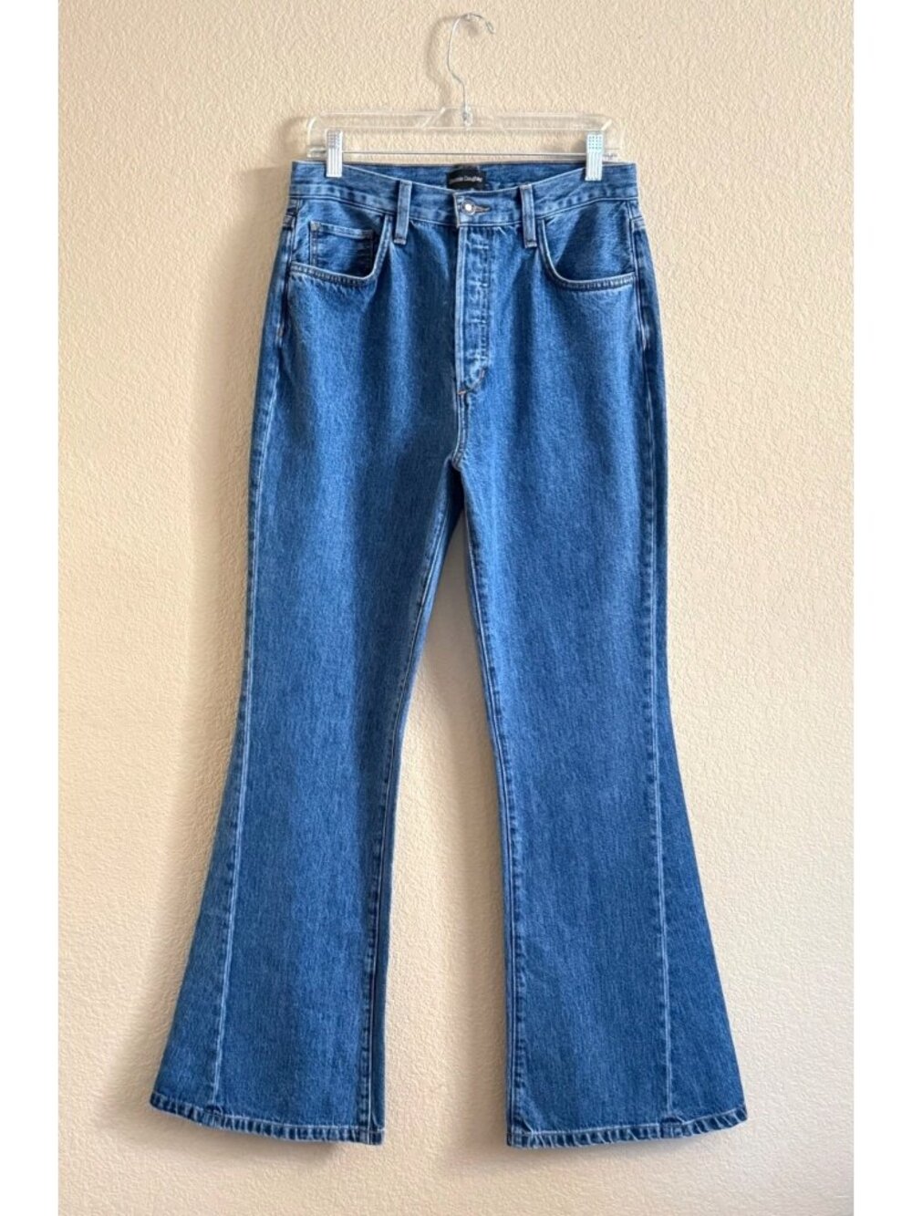 FAVORITE DUAGHTER The Valentina Flare Super High Rise Jeans in Montreal - Picture 7 of 16